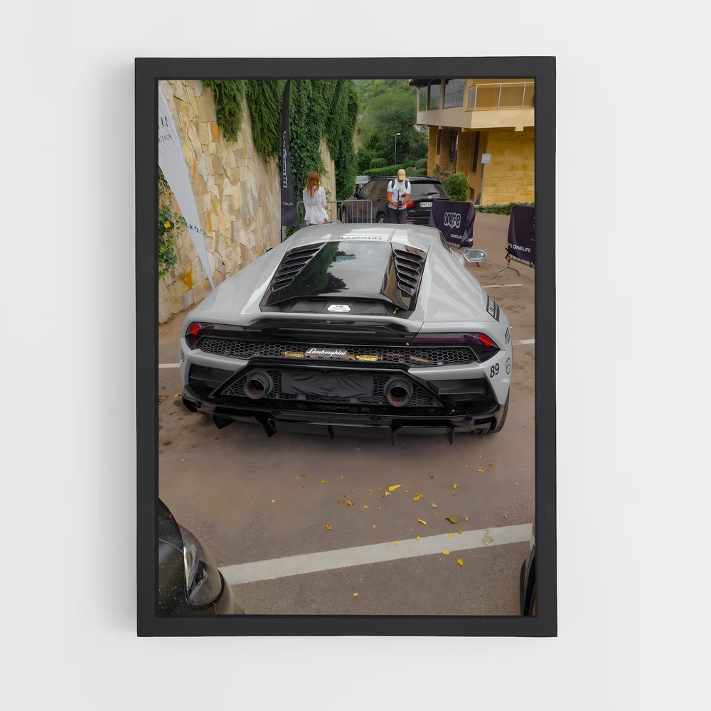 Poster Drive Électrique – affiche Lamborghini (vue 2)